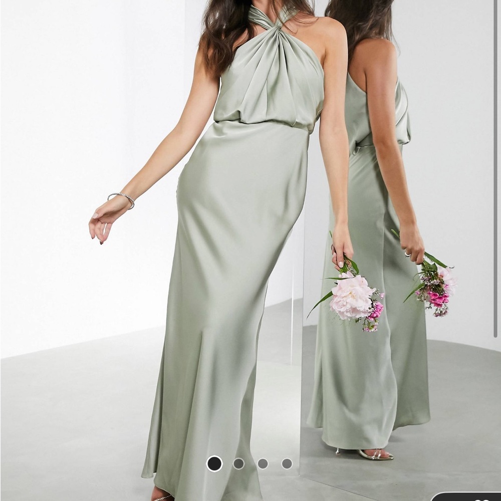 ASOS Sage Green Maxi Dress